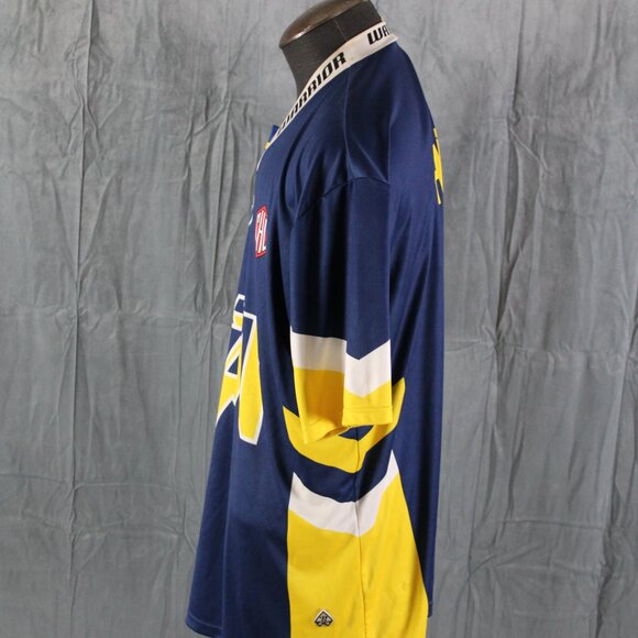 Retro Hockey Shirt - HV71 Soccer Style Jersey by Warrior - Men's 3XL - Picture 5 of 13